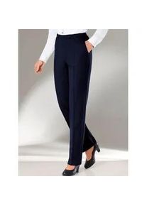 Jerseyhose Classic Basics, Damen, Gr. 225, Extrakurzgr&ouml;&szlig;en, blau (marine), 100% Polyester, unifarben, lang, Hosen Jerseyhose