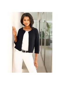 Bolero Lady, Damen, Gr. 38, schwarz, 70% Viskose, 30% Polyamid, unifarben, Strickjacken Bolero