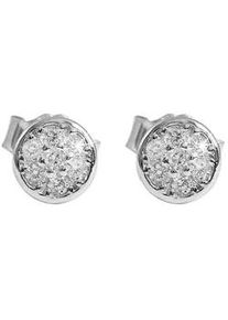 Adelia&acute;s Paar Ohrh&auml;nger ADELIA ́S "Damen Ohrringe &ndash; Ohrstecker aus 925 Silber mit Zirkonia", Damen, Gr. Damen, Silber 925 (Sterlingsilber), silber, Ohrringe, Zum Verschenken an Menschen, die Ihnen am Herzen liegen