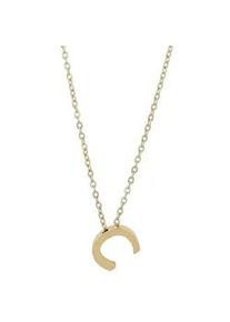 Adelia&acute;s Kette ohne Anh&auml;nger ADELIA ́S "Damen Halskette &ndash; Buchstabe N aus Edelstahl 45+5", gold, Halsketten, Damen, 50cm, Edelstahl, Zum Verschenken &ndash; ideal zum Jubil&auml;um