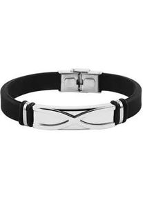 Adelia&acute;s Armband ADELIA ́S "Unisex Armband aus Kautschuk 21 cm", schwarz, Armb&auml;nder, Damen, 21cm, Kautschuk, Armband, Ideal als Geschenk zum Geburtstag