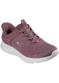 Slip-On Sneaker Skechers "SKECH-LITE PRO 2.0", Damen, Gr. 37, mauve, Textil, Schuhe, Freizeitschuh, Slipper mit Slip-Ins