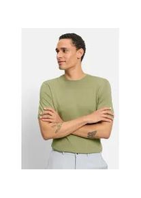 Strickpullover OLYMP "OLYMP Casual Strick, regular fit", Herren, Gr. XXL, mint, 50% Baumwolle, 50% Lyocell, Pullover Strickpullover