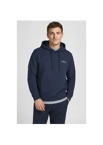 Jack & Jones Kapuzensweatshirt JACK & JONES "JJCOLLEGE LOGO SWEAT HOOD", Herren, Gr. M, navy blazer, Sweatware, Obermaterial: 80% Baumwolle, 20% Polyester, unifarben, relaxed fit h&uuml;ftlang, Rundhals, Rippb&uuml;ndchen, Sweatshirts