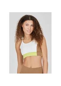 ENDURANCE ATHLECIA Sport-BH ATHLECIA "Sukey", Damen, Gr. S, wei&szlig;, 75% Polyester, 25% Elasthan, mehrfarbig, BHs Sport-BH, mit feuchtigkeitsregulierender Funktion