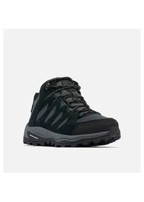 Wanderschuh Columbia "REDMONDTM IV MID WATERPROOF", Damen, Gr. 41, schwarz, citron haze, Mesh, Synthetik, Schuhe Wanderschuh, wasserdicht