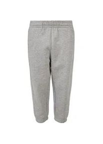 Stoffhose Urban Classics "Urban Classics Herren Boys Sweatpants", M&auml;dchen, Gr. 146/152, Normalgr&ouml;&szlig;en, grau, 65% Baumwolle, 35% Polyester, unifarben, loose fit, Hosen Stoffhose