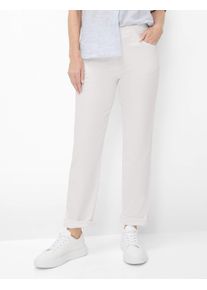 Raphaela by Brax Damen Five-Pocket-Hose Style CORRY WHITE, denim wei&szlig;, Gr. 38