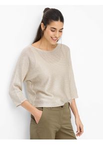 Brax Damen Pullover Style NALA dark ecru, hellbeige, Gr. 38