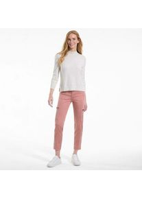 LANDS' END 7/8-Cargohose aus Lyocell-Mischung Mid Waist, Damen,  Rot, Baumwolle/Lyocell (Viskose)/Baumwoll-Mischung, by Lands' End