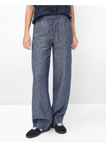 Brax Damen Marlenehose Style FARINA INDIGO MOOD, Blau, Gr. 36