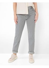 Raphaela by Brax Damen Five-Pocket-Hose Style CORRY VERY LIGHT GREY,SLIGHTLY USED, denim hellgrau, Gr. 36