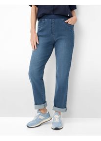 Raphaela by Brax Damen Five-Pocket-Hose Style CARINA FUN STONED SLIGHTLY USED, denim blau, Gr. 36
