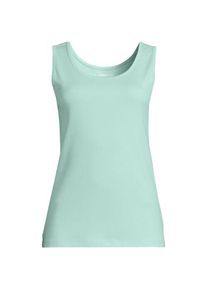 LANDS' END Baumwoll-Top, Damen,  Blau, Baumwolle, by Lands' End