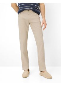 Brax Herren Five-Pocket-Hose Style COOPER BEACH, hellbeige, Gr. 42/32