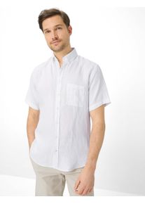 Brax Herren Hemd Style DAN white, wei&szlig;, Gr. L