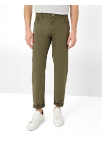 Brax Herren Five-Pocket-Hose Style CADIZ khaki Gr&uuml;n Oliv, gr&uuml;n - oliv, Gr. 33/34