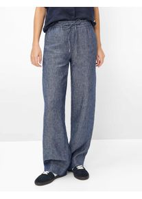 Brax Damen Marlenehose Style FARINA INDIGO MOOD, Blau, Gr. 34