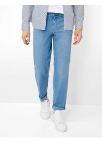 Eurex By Brax Herren Five-Pocket-Hose Style LASSE BLEACHED, denim hellblau, Gr. 31/30