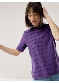 Walbusch Baumwollshirt Streifenstruktur