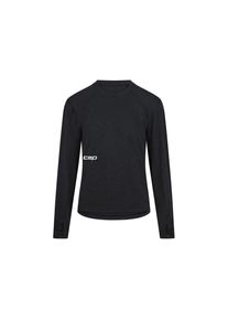 CEP Damen Core Run Merino Shirt Long Sleeve schwarz