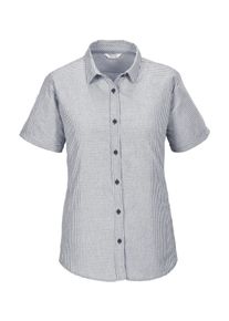 Funktionshemd Killtec "KOS 368 WMN WVN SHRT", Damen, Gr. 46, Normalgr&ouml;&szlig;en, nachtblau, Obermaterial: 100% Polyester, Hemden Funktionshemd, Karierte, wasserabweisende, atmungsaktive Bluse