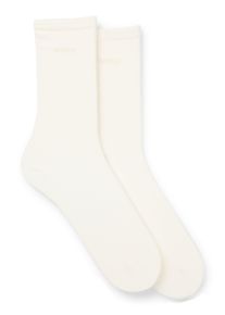 Businesssocken BOSS "2P RS Uni Logo CC W", Damen, Gr. 39-42, open wei&szlig; 119, Baumwolle, normal, Socken Businesssocken, mit BOSS Schriftzug