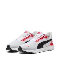 Sneaker Puma "SOFTRIDE COSMIC STREET SLIPTECH", Damen, Gr. 43, bunt (Puma wei&szlig;, Puma schwarz, for all time rot), Textil, unifarben, Schuhe Sneaker, mit sportlichem Stil, mit Schlupfeinstieg, ultraweiche D&auml;mpfung