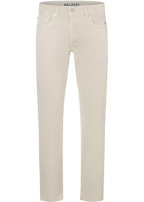 Stoffhose MAC "Arne", Herren, Gr. 42, L&auml;nge 34, kitt ppt, Web, Obermaterial: 96% Baumwolle, 4% Elasthan, unifarben, regular fit kn&ouml;chellang, Hosen Stoffhose, im Five-Pocket Style