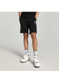 Trainingsshorts Puma "TEAMGOAL 23 CASUALS SHORTS", Herren, Gr. S, N-Gr, schwarz (Puma schwarz), Sweatware, Obermaterial: 68% Baumwolle, 32% Polyester, unifarben, slim fit kniefrei, Hosen Trainingsshorts, mit Rei&szlig;verschlusstasche, elastischer Bund, Slim Fit