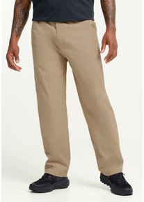 Outdoorhose Jack Wolfskin "MAHANI PANTS M", Herren, Gr. 46, N-Gr, hazel wood, Obermaterial: 100% Polyester. Futter: 65% Polyester, 35% Baumwolle, Hosen Outdoorhose, aus stretchigem TEXASHIELD CORE Material, windabweisend