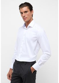 Langarmhemd Eterna "COMFORT FIT", Damen, Gr. 40, Normalgr&ouml;&szlig;en, wei&szlig;, Twill, 100% Baumwolle, normal, Manschette, Hemden Langarmhemd, NON IRON (b&uuml;gelfrei)