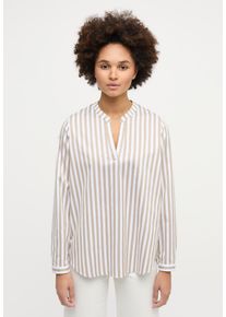 Longbluse Eterna "LOOSE FIT", Damen, Gr. 44, gr&uuml;n, 100% Baumwolle, Blusen Longbluse, EASY IRON (b&uuml;gelleicht)