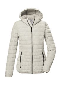 G.I.G.A. by Killtec Steppjacke "GS 65 WMN QLTD JCKT", Damen, Gr. 46, grau (stein), Obermaterial: 100% Polyester;Futter: 100% Polyester;F&uuml;llung: 100% Polyester, G.I.G.A. DX BY KILLTEC, Jacken Steppjacke, Leichte Steppjacke: wasserabweisend, winddicht, elastische B&uuml;ndchen, Topseller