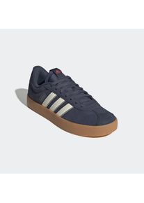 Sneaker adidas Sportswear "VL COURT 3.0", Herren, Gr. 45, blau (shadow navy, sanftes wei&szlig;, legend ink), Leder, Synthetik, Schuhe Sneaker, inspiriert vom Design des adidas samba
