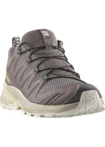 Trailrunningschuh Salomon "XA PRO 3D V9 W", Damen, Gr. 41, plum kitten, oxford tan, tender peach, Synthetik, Textil, Schuhe Trailrunningschuh, wasserdicht