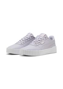 Sneaker Puma "CARINA 3.0 JR", M&auml;dchen, Gr. 36, lila (lila crush, jasmine flower), unifarben, Schuhe Sneaker, mit Schn&uuml;rung, leicht profiliertes Laufsohlenprofil, f&uuml;r Jugendliche