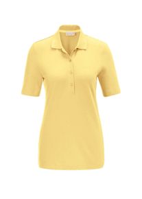 Poloshirt GOLDNER "Kurzgr&ouml;&szlig;e Poloshirt in hochwertigem Pikee", Damen, Gr. 25, gelb (margerite), Obermaterial: 100% Baumwolle CO., normal, Sonstiges, Shirts Poloshirt, Ohne
