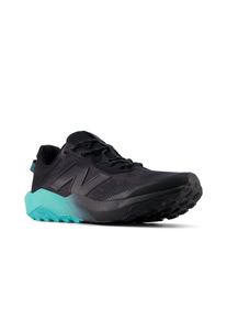Laufschuh New Balance "DYNASOFT NITREL V6", Herren, Gr. 41,5, schwarz, cyber, Synthetik, Textil, Schuhe Laufschuh, Trailrunning-Schuhe