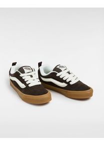Sneaker Vans "Knu Skool", Herren, Gr. 44, d4c, baby turkish coffee, Leder, Schuhe Sneaker, unisex