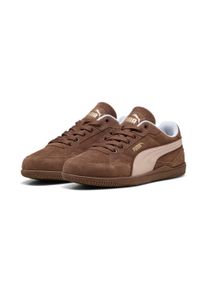 Sneaker Puma "K-MODA SD", Damen, Gr. 37,5, chestnut braun, rose latte, Puma wei&szlig;, Leder, mehrfarbig, Schuhe Sneaker, mit niedrigem Profil, mit Schn&uuml;rung, mit Gummilaufsohle