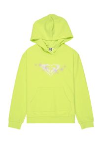 Fleecepullover Roxy "Surf Feeling Terry", Kinder, Gr. 4(101-108cm), daiquiri gr&uuml;n, Obermaterial: 60% Walkfrottier, 40% Microfaser;, Sweatshirts Fleecepullover