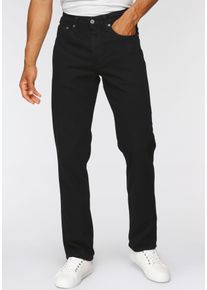 Levi's Straight-Jeans LEVI'S "514&trade;", Herren, Gr. 34, L&auml;nge 30, schwarz (nightshine), Jeans, Obermaterial: 98% Baumwolle, 2% Elasthan, normal lang, Jeans Straight-Jeans