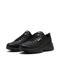 Sneaker Puma "CILIA MODE", Damen, Gr. 42,5, Puma schwarz, Puma silber, Synthetik, Schuhe Sneaker, mit Schn&uuml;rung, mit IMEVA-D&auml;mpfungstechnologie