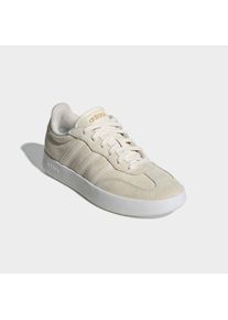 Sneaker adidas Sportswear "BARREDA", Damen, Gr. 38, beige (wonder wei&szlig;, wonder wei&szlig;, gold metallic), Leder, Synthetik, Schuhe Sneaker, inspiriert vom Design des adidas handball spezial, Topseller