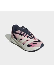 Sneaker adidas Sportswear "LIGHTBLAZE KIDS", Damen, Gr. 37, collegiate navy, sanftes wei&szlig;, bliss pink, Leder, Textil, Schuhe Sneaker, f&uuml;r Kinder & Jugendliche