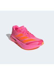 Laufschuh adidas Performance "ADIZERO BOSTON 13", Herren, Gr. 43, lucid pink, lucid orange, iron metallic, Textil, Schuhe Laufschuh