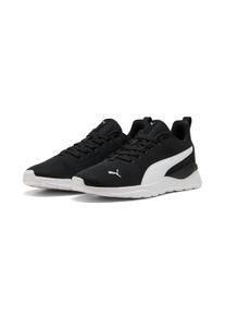 Sneaker Puma "ANZARUN LITE", Herren, Gr. 42,5, schwarz-wei&szlig; (Puma schwarz, Puma wei&szlig;), Textil, Schuhe Sneaker, mit atmungsaktivem Textil-Obermaterial, mit SOFTFOAM+ Einlegesohle, Topseller