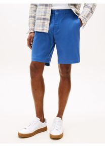 Bermudas Tommy Hilfiger "BROOKLYN SHORT 1985", Herren, Gr. 38, N-Gr, blau (angora blau), Web, Obermaterial: 97% Baumwolle, 3% Elasthan, Hosen Bermudas