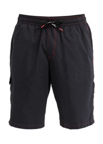 Boardshorts Quiksilver "YG Last Stance Volley 21", Herren, Gr. XXL, schwarz, Obermaterial: 100% Microfaser;, Hosen Boardshorts